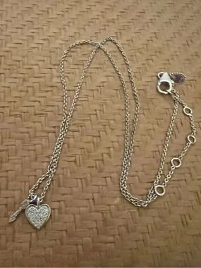 Sara Blaine/eSBe Heart and Arrow Necklace - New